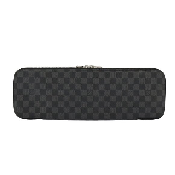 LOUIS VUITTON Damier Graphite Etui 5 Cravat Necktie Case - Picture 13 of 16